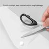 Deli A4 Transparent Snap Button Document Bags