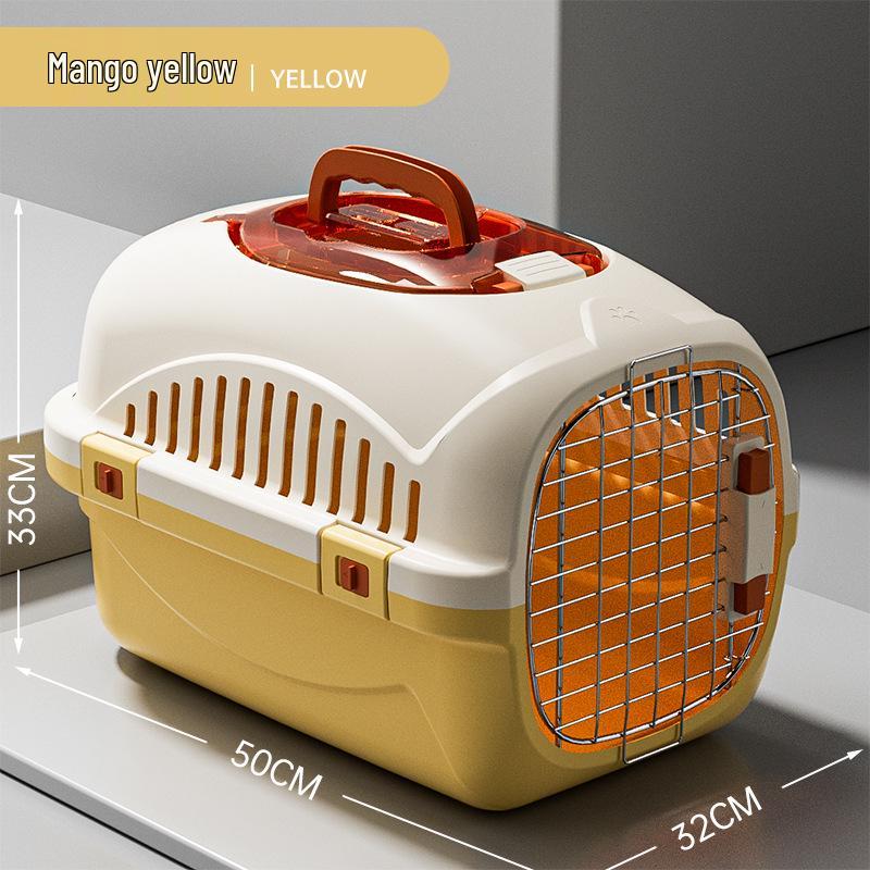 Portable Cat Travel Carrier with Skylight
