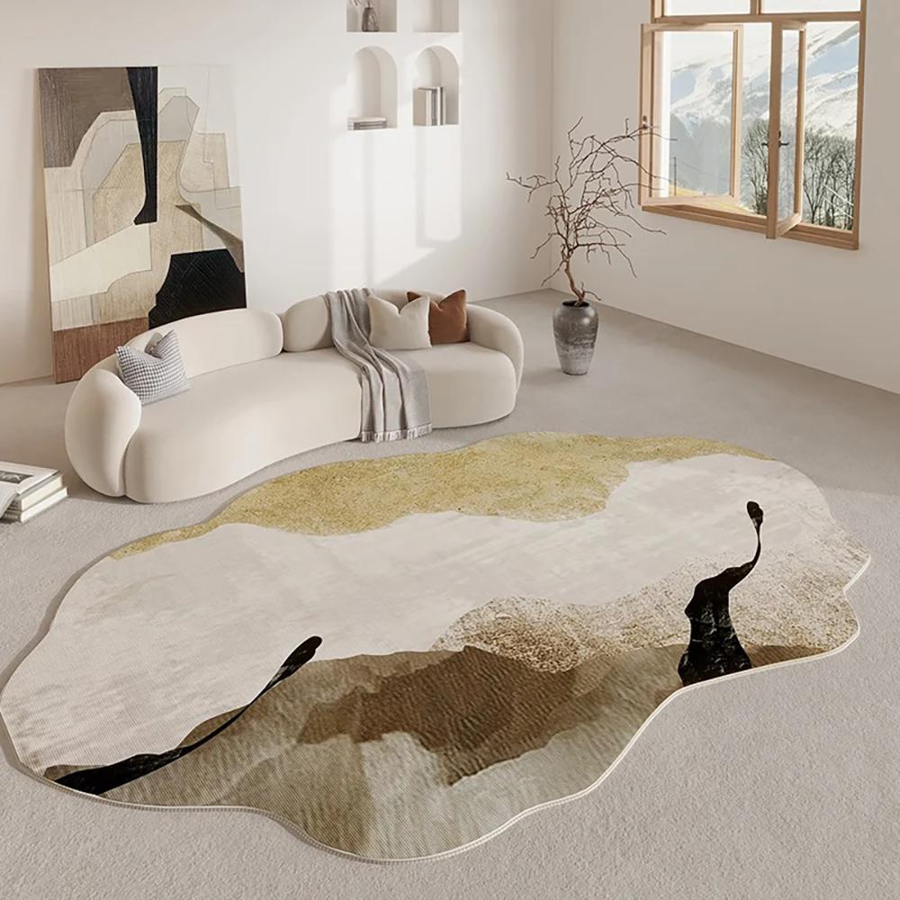 Салфетка Ковер Формы Минималистичные Коврики для Гостиной Ковры для Спальни Коврики для Кофейного Столика Дивана Грязеотталкивающие Ковры Домашний Декор