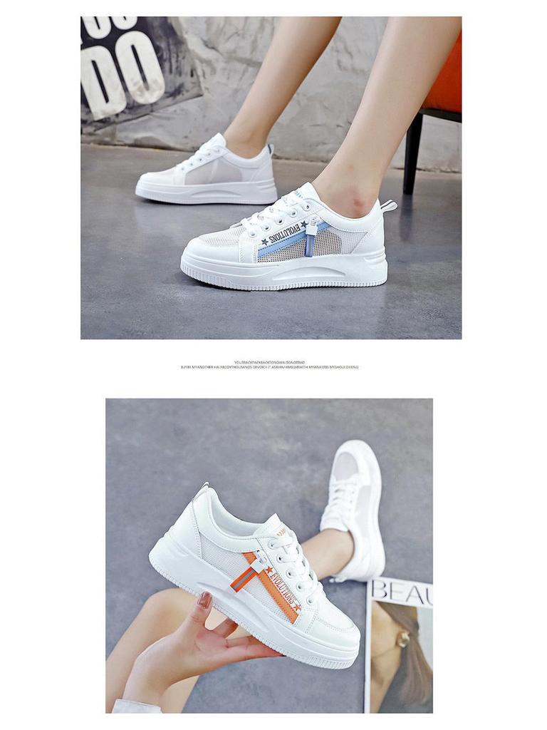 2023 Summer New Style Women's White Sneakers, Korean Version Casual Sports Shoes