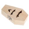 1pcs Halloween Box With Lids Halloween Decorations Mini Wooden Coffin Box Coffin Treat Candy Box Halloween Coffin Box For Party