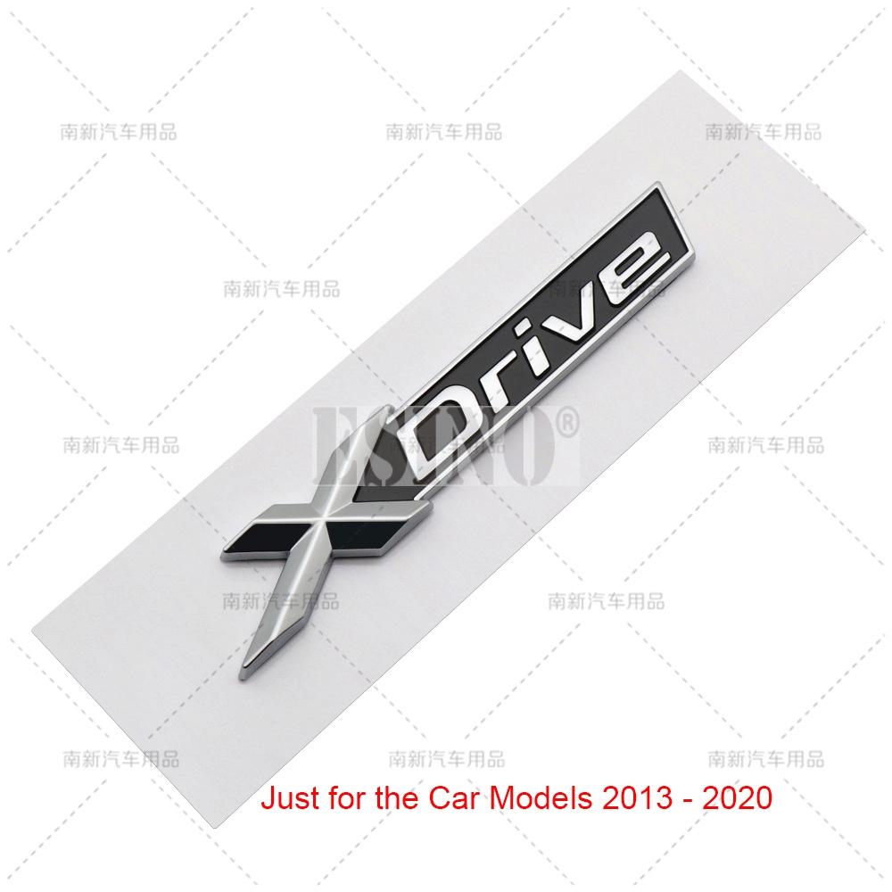3D значок S Drive X Drive ABS Задний значок на багажник Наклейка для BMW E90 F30 G20 F10 G30 F25 G01 F15 G05 G06 G07 pj2