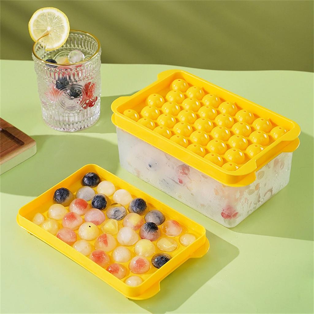 Ice-Mold Trays Cute Cartoon Ice-Mold Easy-Release Stackable Ice-