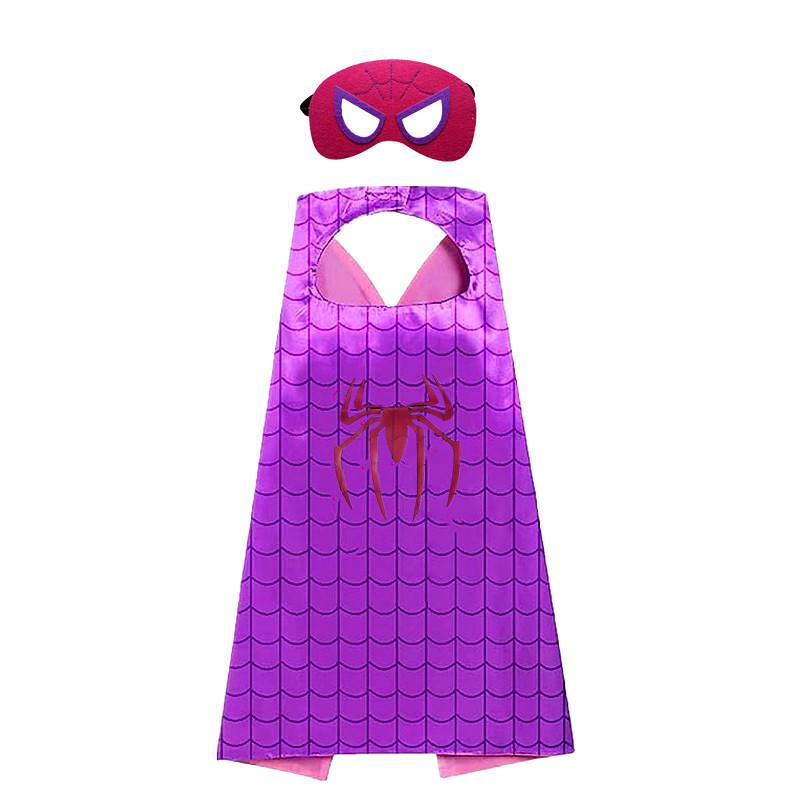 Kids' Superhero Cape & Mask Set for Halloween