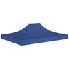 Reception Tent Roof - vidaXL - 4x3 M - Blue - 600D Oxford Fabric - UV and Water Resistant