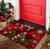 1pc Christmas Theme Doormat Non-Slip Mat Santa Claus Christmas Decoration Area Rug Merry Christmas Christmas Party Decorations