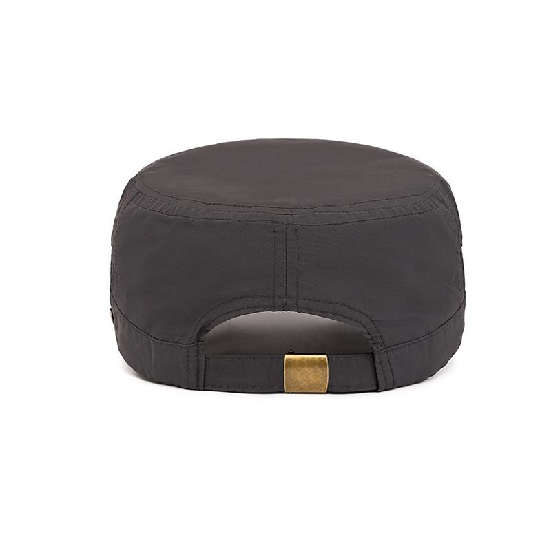 Летняя быстросохнущая плоская шляпа мужская уличная дышащая спортивная кепка сетчатая солнцезащитная шляпа