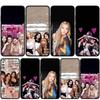 Чехол для iPhone 17 16 15 Xiaomi Poco Redmi Note 14 13 12 11 Pro Max Samsung Galaxy S25 S24 9 OPPO Huawei Jennie Black Lisa Rose Jisoo Pink Чехол для телефона