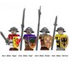 Medieval Series Militia Soldier Building Block Children's Toys