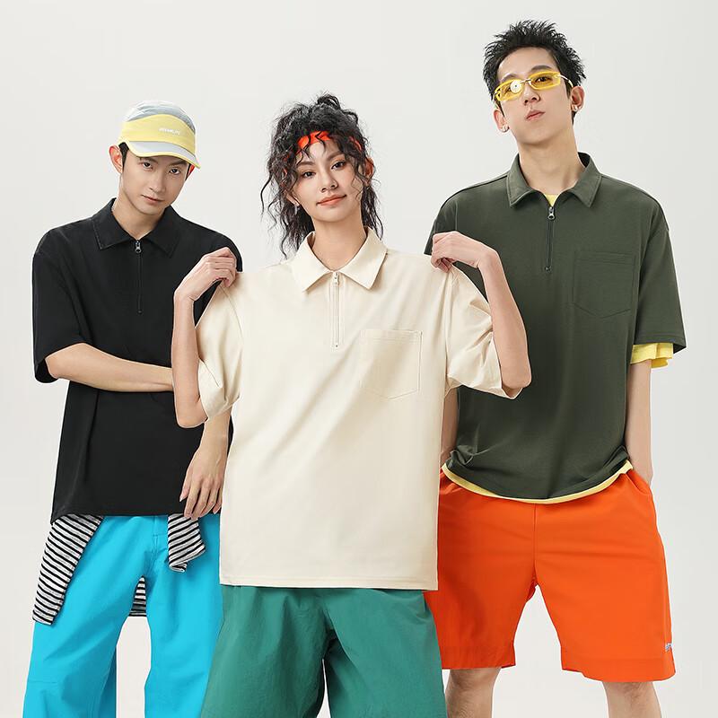 Warrior Мужская быстросохнущая футболка-поло с полумолнией