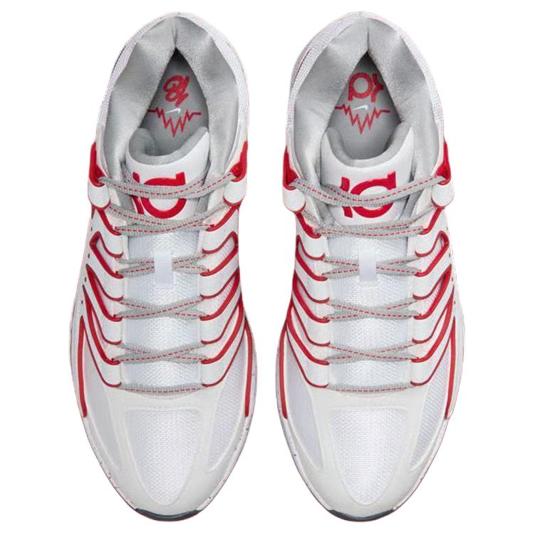 Nike KD18 Уэйн Мужские Кроссовки Белый Светло-Дымчато-Серый Дымчато-Серый HV1992-100