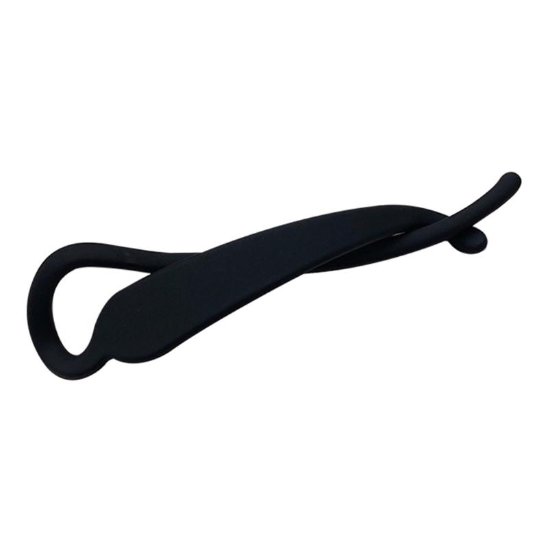 Smooth Banana Hair Barrettes Slip Resistant Grip For Women Girls High Ponytail Styling Accessories