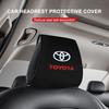 Car Seat Back Headrest Pillow Storage Bag Dustproof Cover For Toyota Avalon Mirai Avensis Prado Hilux VVT-I 4WD Corolla Sw4 TRD