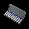 10 Slot Durable Accessories Plastic Organizer Container Battery Organizer Holder Case Storager Box