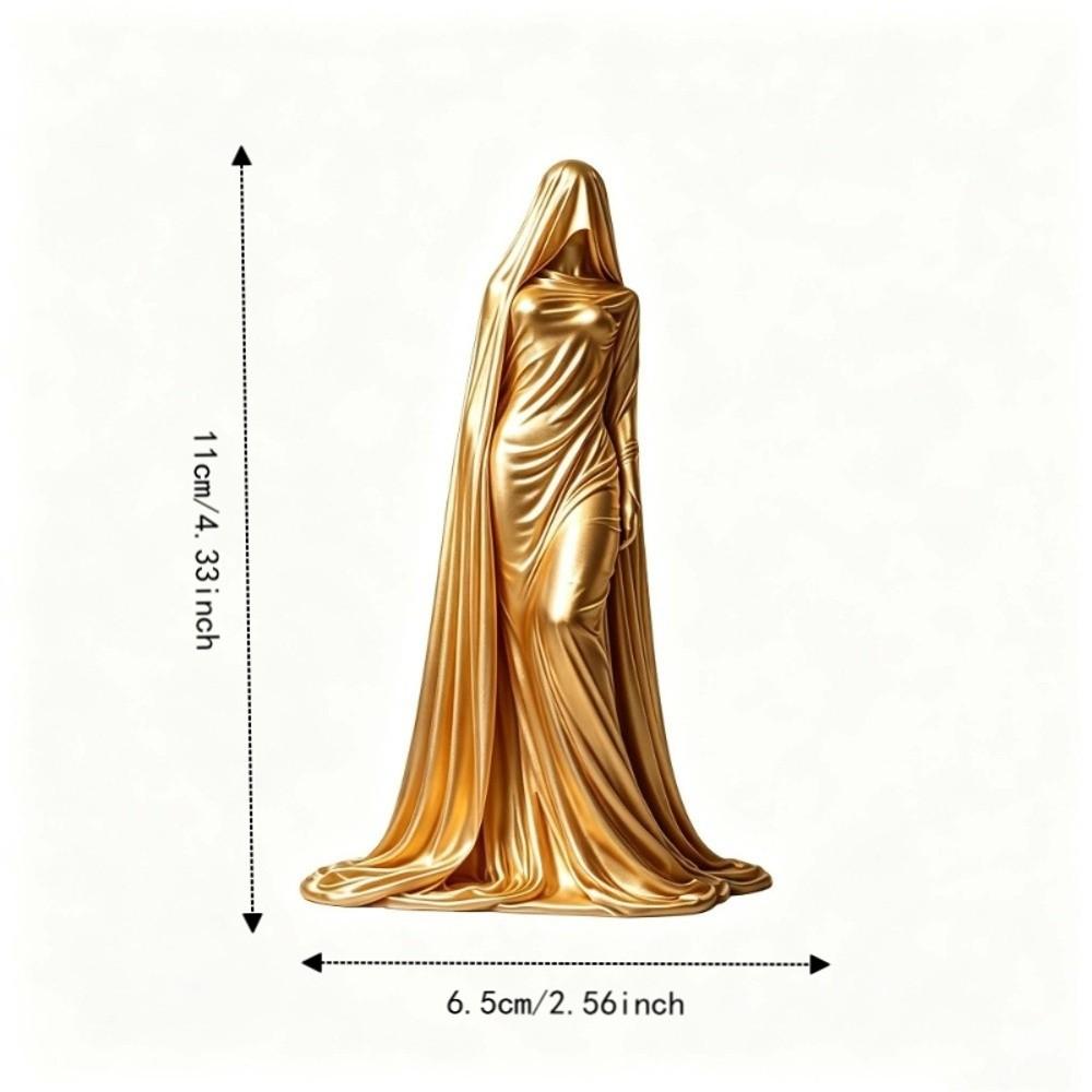 Ghost Girl Cloak Woman Statue Decoration Character Sculpture Wine Cabinet Decor