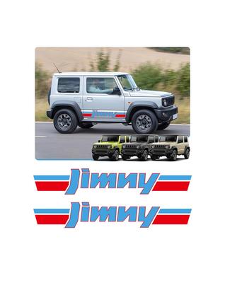 Наклейки Maplewoodcar Jimny, Большие [1 Пара/125см] Оригинальный Дизайн, Крутые, Водонепроницаемые