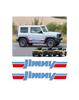 Наклейки Maplewoodcar Jimny, Большие [1 Пара/125см] Оригинальный Дизайн, Крутые, Водонепроницаемые