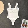 Great Lady Swimwear Comfortable Wireless One-piece Elastic Girl Swimsuit for Water Activity