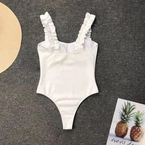 Great Lady Swimwear Comfortable Wireless One-piece Elastic Girl Swimsuit for Water Activity