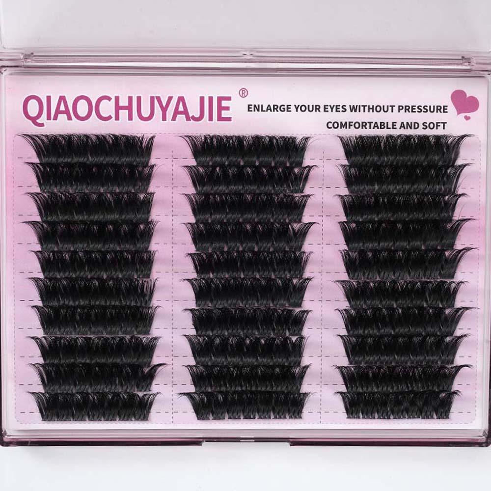 Наращивание ресниц Индивидуальные пучки ресниц Сегментированные ресницы Пучки Женщины