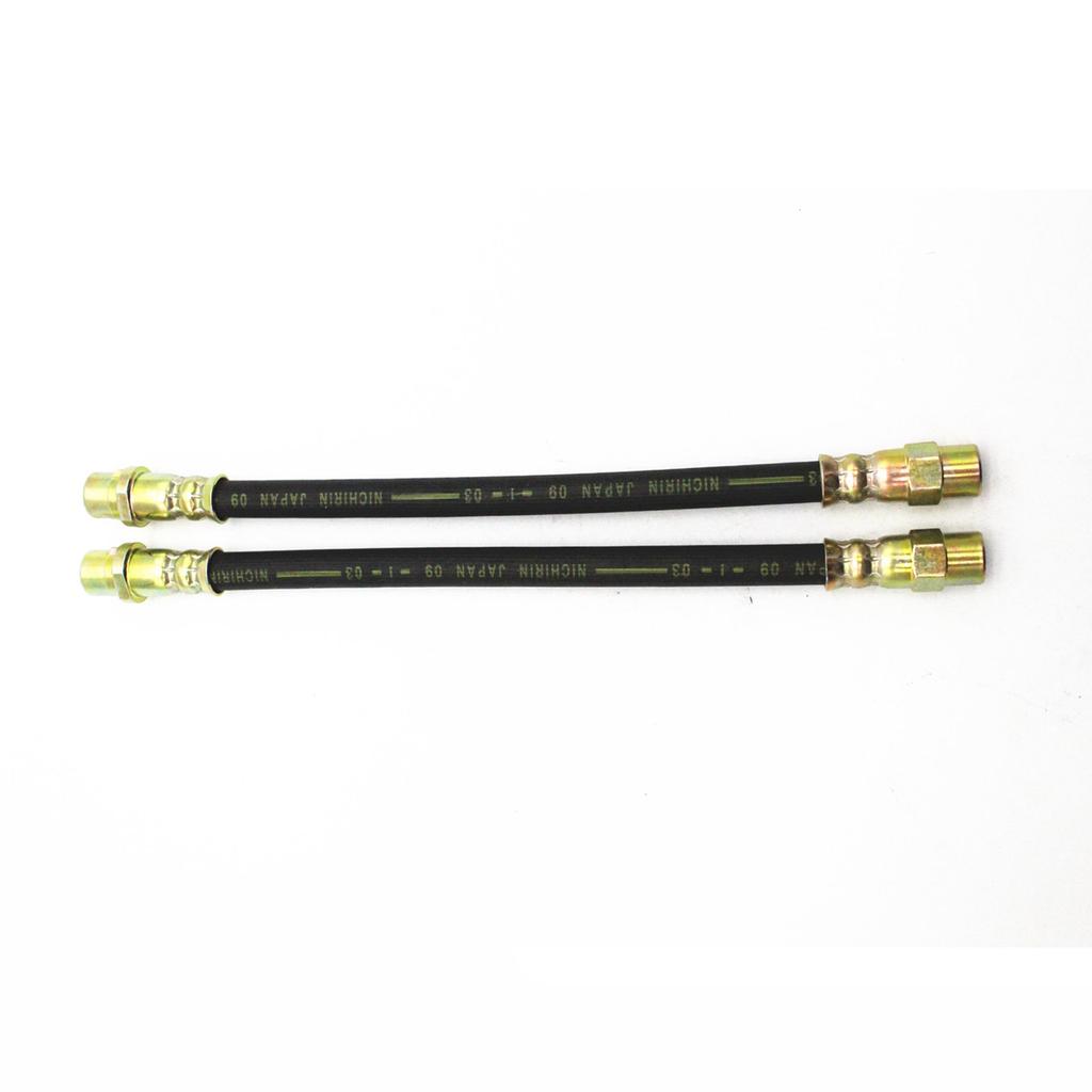 Универсальный гидравлический тормозной шланг из 2 шт. для задней оси, левый и правый, тормозной шланг, замена тормозной магистрали, подходит для 34321153743