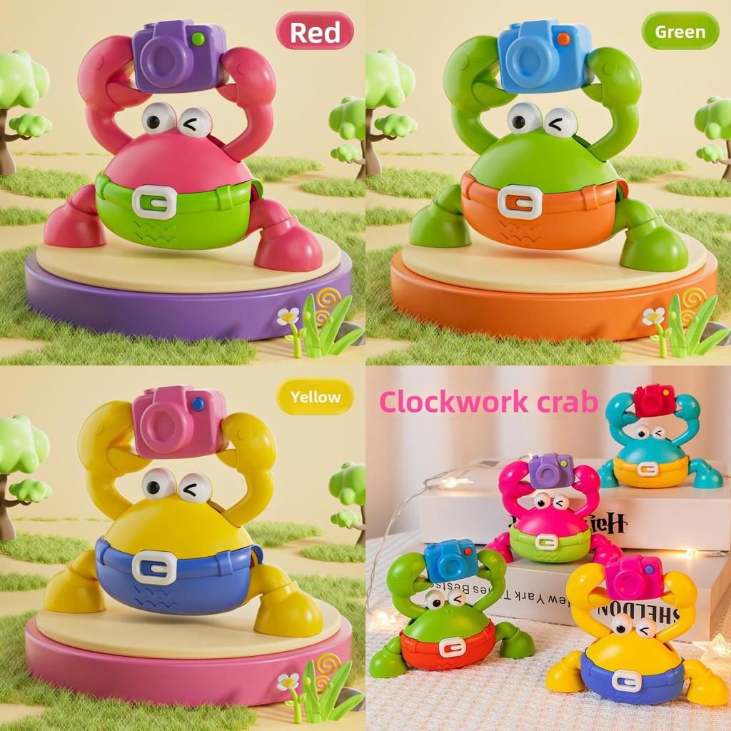 Игрушка для ползания с механическим крабом для развития и моторики малыша