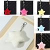 Mini Star Plush Pendant Portable Backpack Hanging Ornament Cute Pentagram Bag Charm  Bag