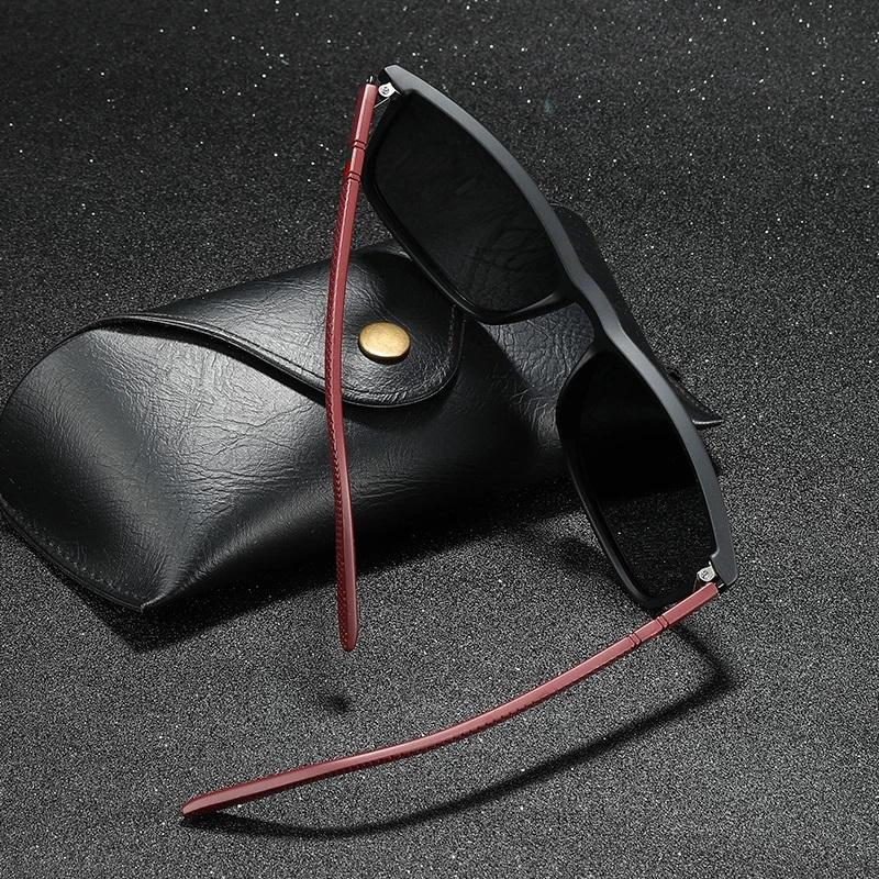 Роскошные квадратные винтажные поляризационные солнцезащитные очки для мужчин и женщин, модные антибликовые солнцезащитные очки для путешествий, мужские очки TR90, UV400