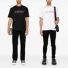 2210 Amiri 2025 Summer New Men's and Women's Loose High Quality Cotton Plus Size T-shirt Couple T-Shirt