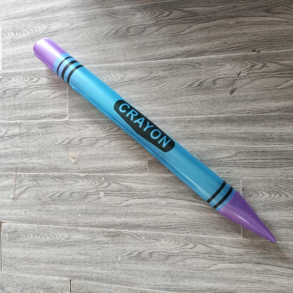 High Quality PVC Inflatable Pencil Jumbo Party Gift Neon Crayon Cute Lightweight Decorations Prop