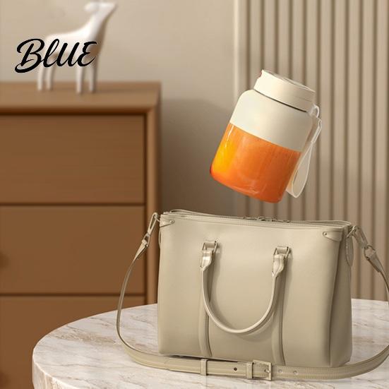 Juice Maker Cordless Juicer Cup with Straw Lid 800ml Portable Blender for Smoothies Fresh 38 Blade Crush Ice Travel Essential Wireless
