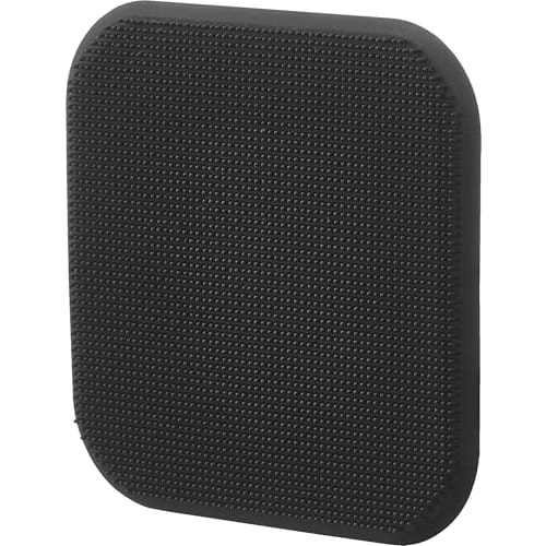 Yamazaki Tower Magnetic Kitchen Silicone Sponge, Black, W9.5 X D9.5 X H3cm, Dishwasher Safe, Floating Storage, Dishwasher Safe, 1845