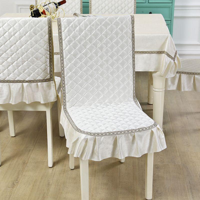 Утолщенный чехол для стула, комплект для домашнего сиденья, подушка для сиденья, противоскользящая подушка для сиденья, интегрированная с подушкой, украшение для домашнего банкета