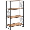 Shelf - HOME ESPRIT - Black - Metal - 90 X 52 X 27.5 Cm - Easy Assembly