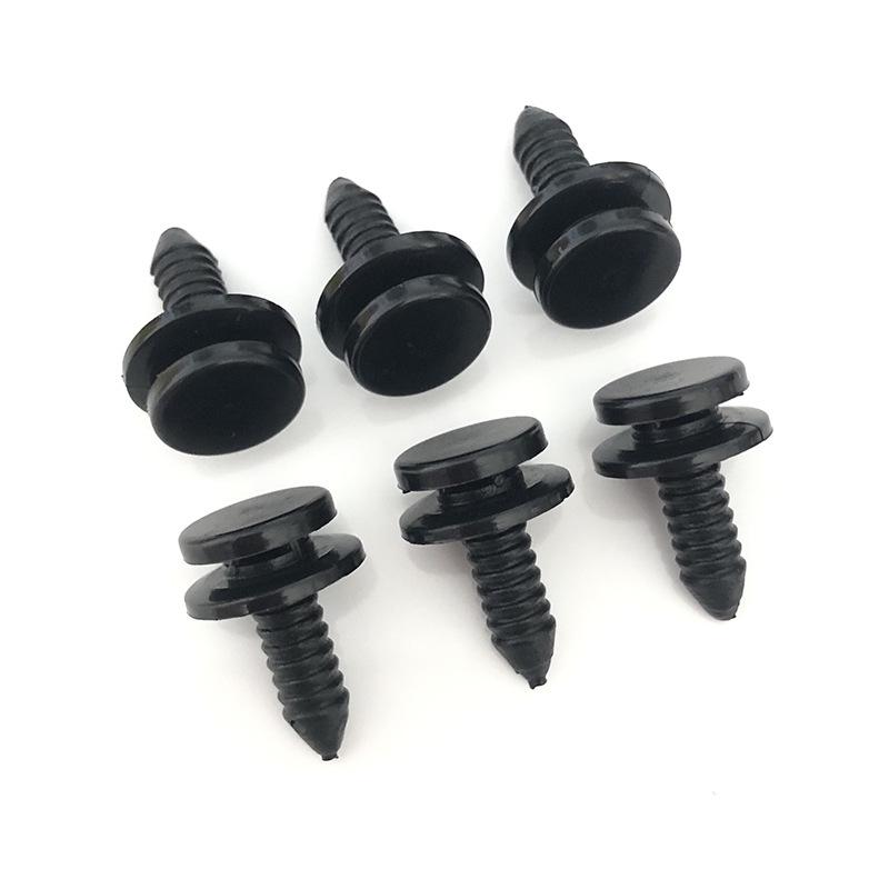 Черные клипсы для внутренней панели для Porsche Volkswagen - Декоративные пластиковые крепежи