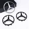 C200 E200 New 2025 For Mercedes Benz 1pcs 52mm 57mm Car Steering Wheel Badge Emblem Sticker Auto-Styling For Mercedes Benz A B C