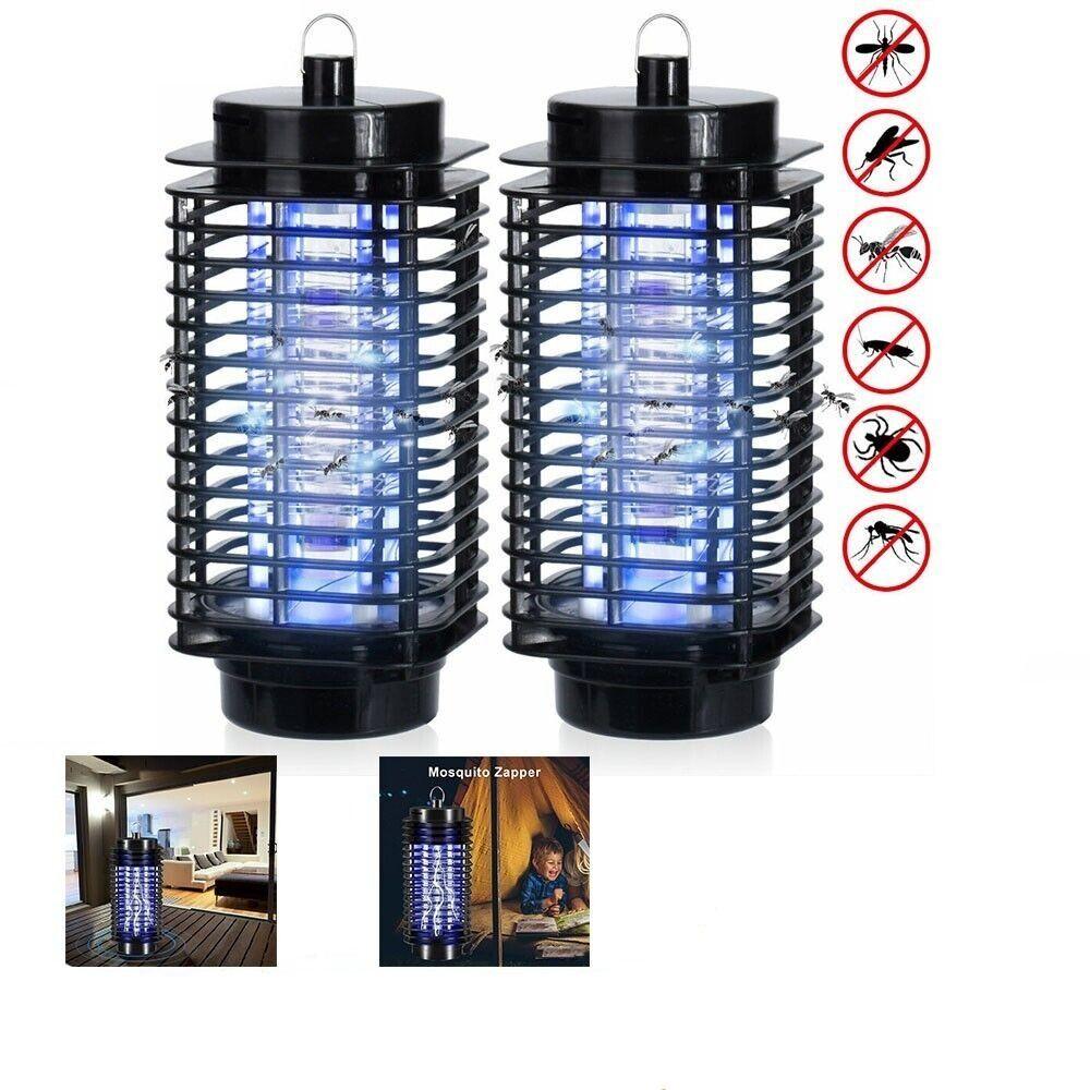 LED Mosquito Killer Lamp Electric Shock Fly Traps Trapping and Insect Killing Lamp Household