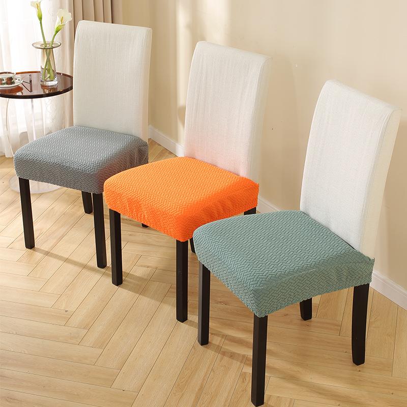 Thickened detachable and washable restaurant chair cover dust cushion cover suitable for bedroom restaurant hotel and banquet protective covers