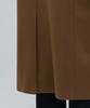 Musinsa Standard Cashmere Blend Daddy Shoulder Double Long Coat [Tan Brown]