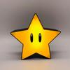 Super Mario Star LED Night Light – Question Mark & Star Design for Outdoors & Christmas Decor
