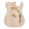 Electric Guitar Body Replacement for TL Style Poplar Wood Unfinished Stringed Instrument Body