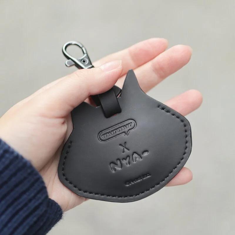 Брелок «Удивленный кот»: Унисекс чехол для автомобильного ключа и симпатичная сумка для хранения подвеска