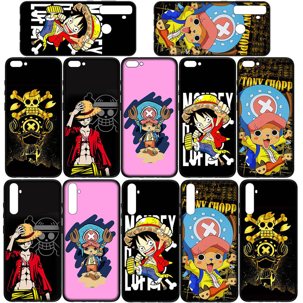 Для Samsung Galaxy S24 S23 iPhone 16 15 14 Xiaomi Redmi Note 13 12 11 10Plus 9 Pro Max X XR чехол для телефона One Piece Luffy Tony Tony Chopper OPPO Huawei