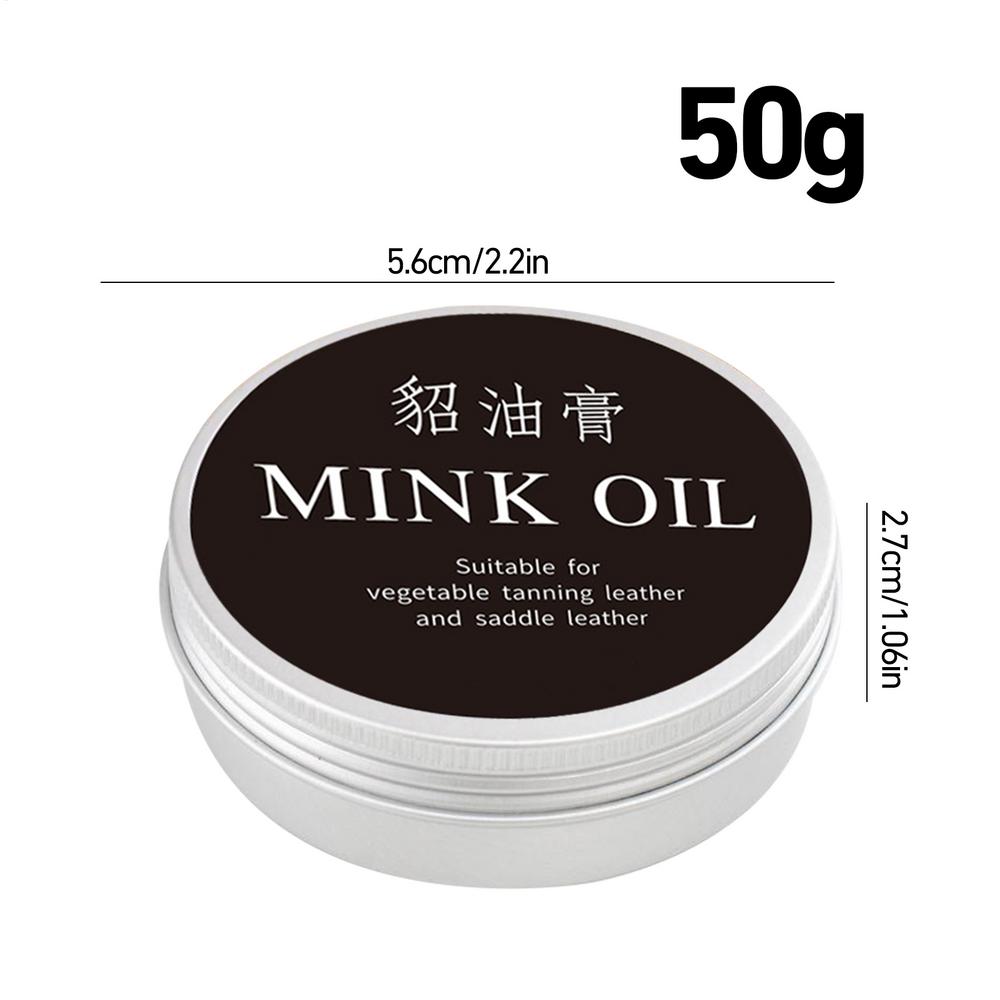 Крем для чистки кожи Норковое масло Кондиционер для кожи Водоотталкивающий кондиционер для кожаных ботинок Для сумок, кожаной мебели, обуви