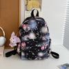 Adorable Nylon Backpack For Kids Cartoon Pattern Unisex Lightweight School Bag