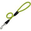 Dog Belt - GLORIA - Round Nylon - 60 Cm - Green Color - For Medium Dogs