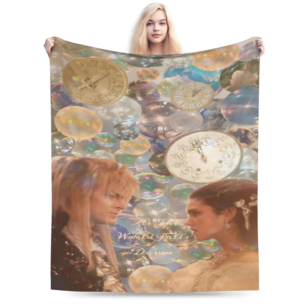 Comfort Labyrinth Movie Blanket Stuff Home Decorative  Throws And Blankets Super Soft Fleece for Car