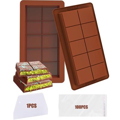 Дубайские силиконовые формы для шоколада с 10 ячейками для шоколада, сладостей