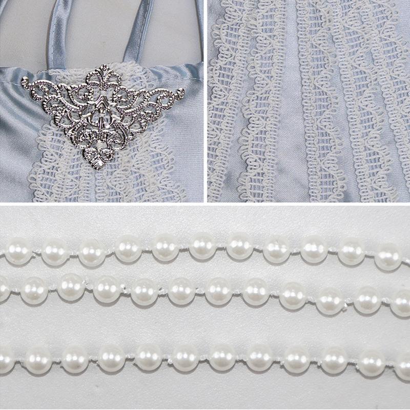 Аниме Падме Косплей Фэнтези Амидала Ночная рубашка на бретелях Платье для сна Костюм для космической битвы из фильма Маскировка Взрослые женщины Фантазийный наряд