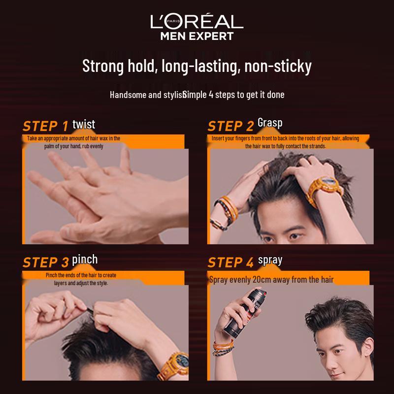 Воск для волос L'Oreal Men Expert Strong Hold 70 г